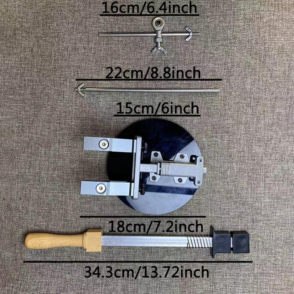 Фиксированная точилка для ножей с 3 точильными камнями Система заточки ножей Набор для заточки ножей для использования на кухне и в ресторане