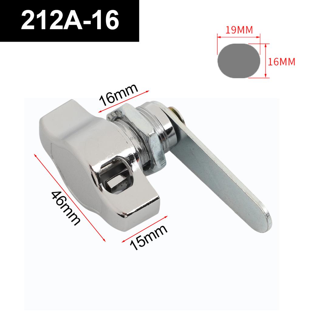 30mm Cabinet Door Padlock Keyless Mechanism Long-lasting Performance Secure Locking Mechanism Zinc Alloy Construction