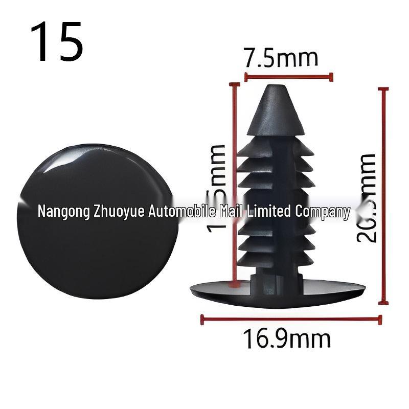 Нейлоновые клипсы для брызговиков и бампера для Chrysler и Ford