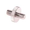 5 шт. 1/4" Мужской на 1/4" Мужской резьбовой металлический адаптер 1/4 дюйма Двойной Мужской винтовой адаптер для штатива Аксессуары для камеры