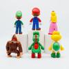 Набор Фигурок Super Mario 12 шт. Аниме Фигурки Игрушки для Детей Подарок на День Рождения Рождество Для Мальчиков Домашний Декор