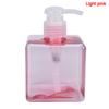 250 мл бутылка лосьона квадратная пустая пластиковая бутылка шампунь мытье лица бутылка