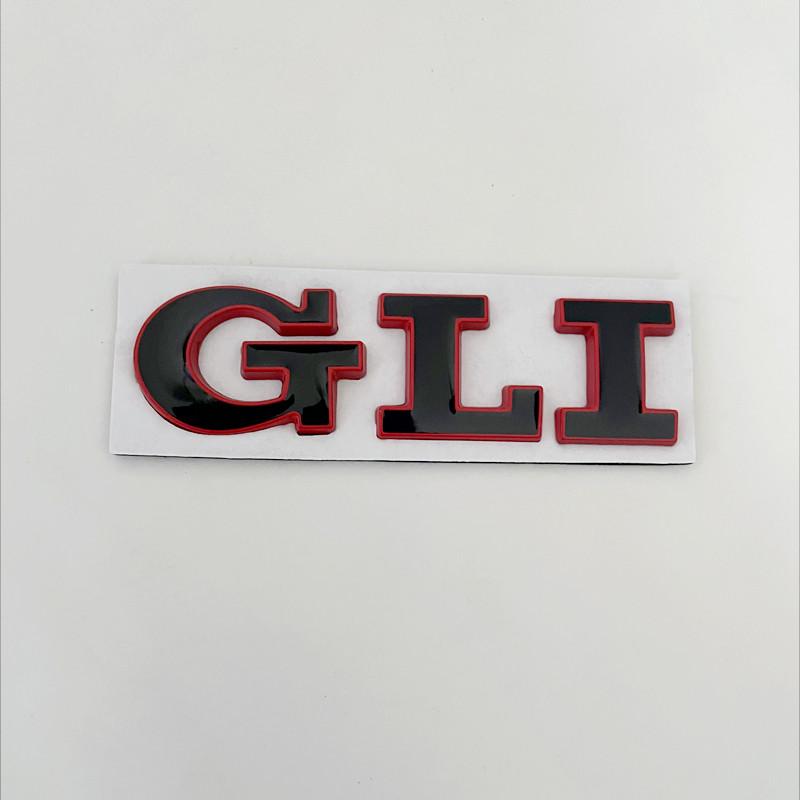 OPQ1 2026 Hot VOLKSWAGEN 3D Metal Car Letters Rear Trunk Front Grill GLI Logo Badge For Golf Bora VW Jetta MK4 MK5 MK6 MK7 GLI Emblem