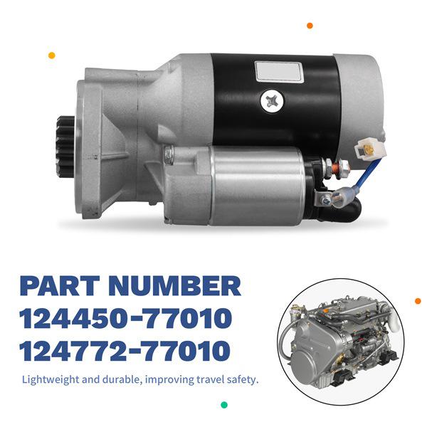 Starter Motor S114-483A for Yanmar 3JH25A/3JH30A (171008-77010)