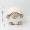Cozy Stuffed Lamb Doll Huggable Plush Pillow Toy Gift Sheep Ball Doll  Kids