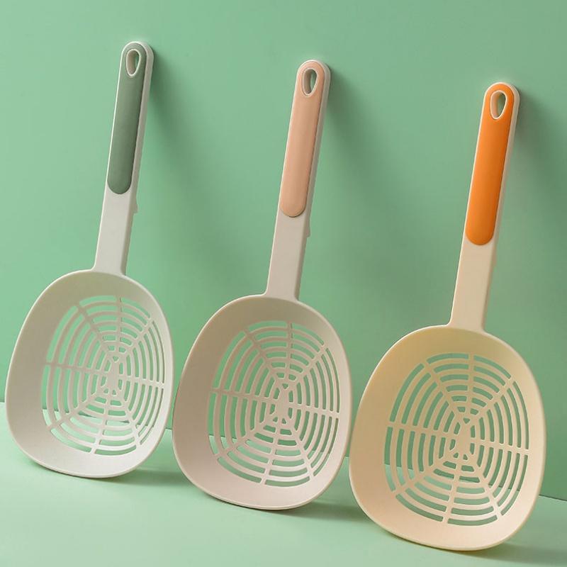 Кухонный дуршлаг, ложка для лапши, фильтр для клецок, макароны, длинная ручка, сливная ложка