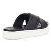 UGG Zayne Top Grain Leather Удобные повседневные модные сандалии Женские сандалии Черные 1128635-BLLE