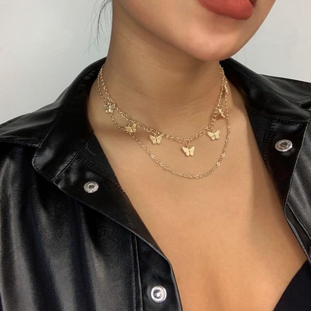 17KM Модное многослойное ожерелье со змеей и кристаллами для женщин и девочек, модная богемная золотая цепочка, ожерелье, ювелирные изделия для вечеринки