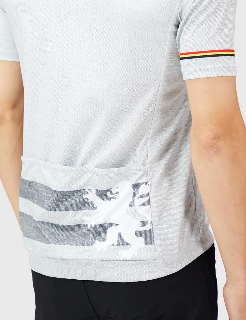 Kapelmuur Велошорты Джинсовые УФ Задняя молния Размер XS Джерси, Унисекс, Рукав, Принт, Защита, Карман, Белый,