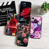 MH131 Чехол-накладка с цветами роз для iPhone 7 8 11 12 13 14 15 16 17 16E XS Pro Max XR X SE Air