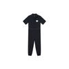 Jordan Essentials Solid Logo Waist Utility Woven Jumpsuit Women Jumpsuit Black DD7064-010