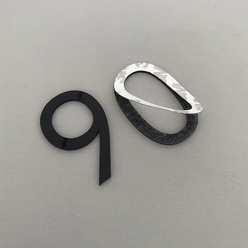 3D самоклеящаяся современная табличка на дверь с цифрами 0-9, номер дома, номер двери, номер почтового ящика, адрес отеля, наклейка с цифрами, знак