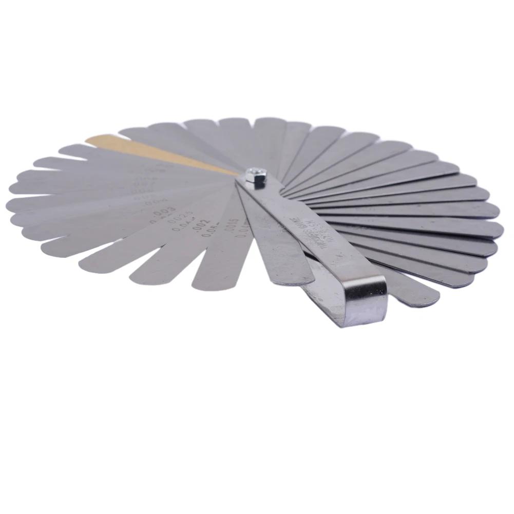 Набор щупов 32 лада для прогиба грифа гитары, высоты струн, инструмент лютье, щуп для настройки гитары, инструменты для изготовления прорезей под гайку, инструменты