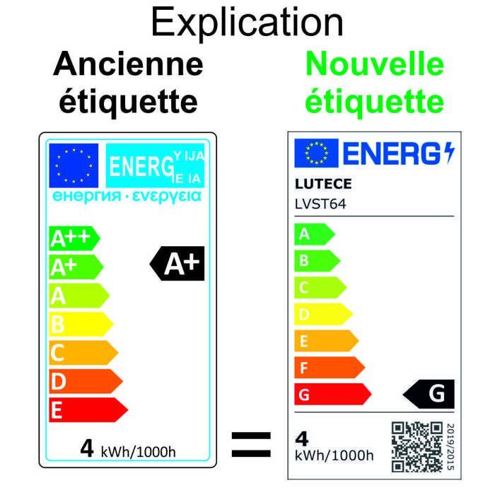 Ampoule LED filament E27 vintage ST64 4W 250Lm 2000K - garantie 2 ans