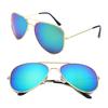FOENIXSONG Stylish UV Protection Glasses for Women Men Pilot Round Gradient Mirror Womens Goggles Oculos Lentes Gafas De Sol