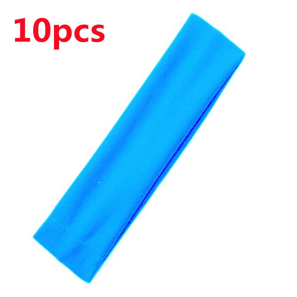 Summer Sports Yoga Headbands for Women Simple Adjustable Men Running Absorb Sweat Elastic Hair Bands Soild Headband Wholesale
