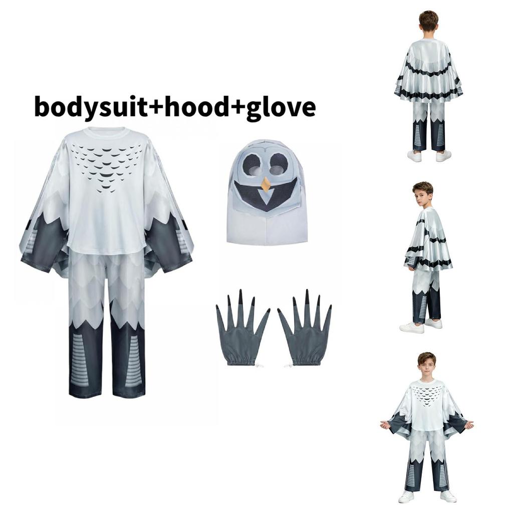 99 Nights In The Forest Halloween Owl Costume Onepiece Animal Suit For Cosplay And Party Events