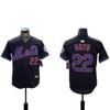 2026 MLB Embroidered Baseball Jersey Short Sleeve New York Mets 22 12 Mens Sports Top