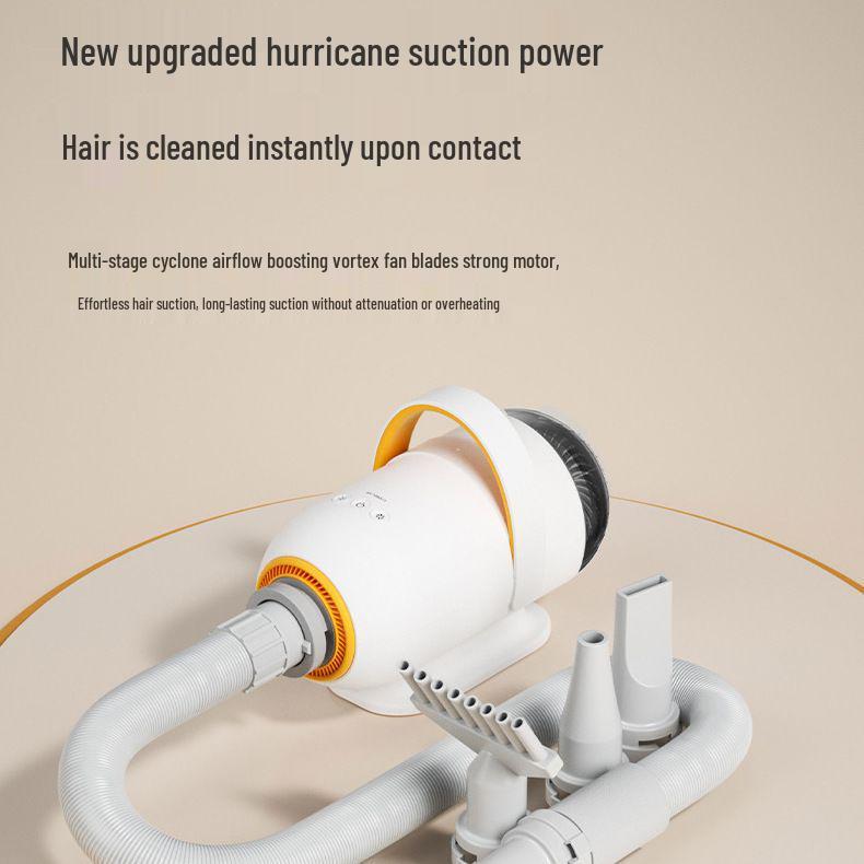 Фен для домашних животных: Высокомощная сушилка для шерсти собак и кошек с функцией обдува и всасывания