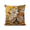 Чехол на подушку 18x18 с акварельными цветами и бабочками для декора фермерского дома весной/летом