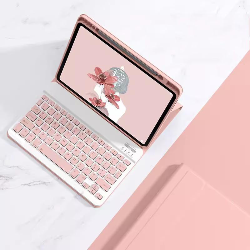 Bluetooth-клавиатура для Huawei Honor Pad 10 12.1" Honor Tablet 10 12.1inch Pad 9 12.1 дюйма в магнитном чехле с держателем для стилуса