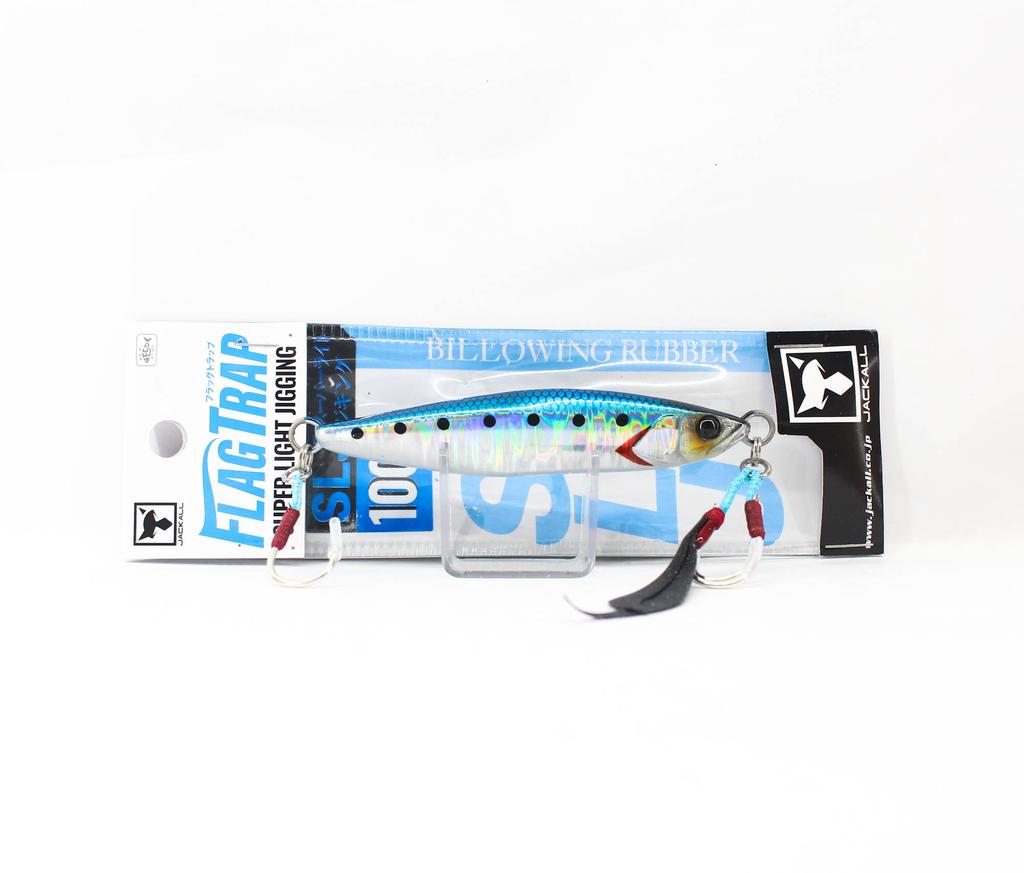 Jackall Metal Jig Flag Trap 100 Grams Iwashi (7855)