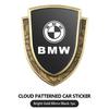 HKUG1 Car Metal Shield Emblem Side Fender Body Trunk Badge Sticker For BMW M 1 3 4 5 6 7 Series M3 M6 F01 F02E34 E36 E70 F10 X6 X1