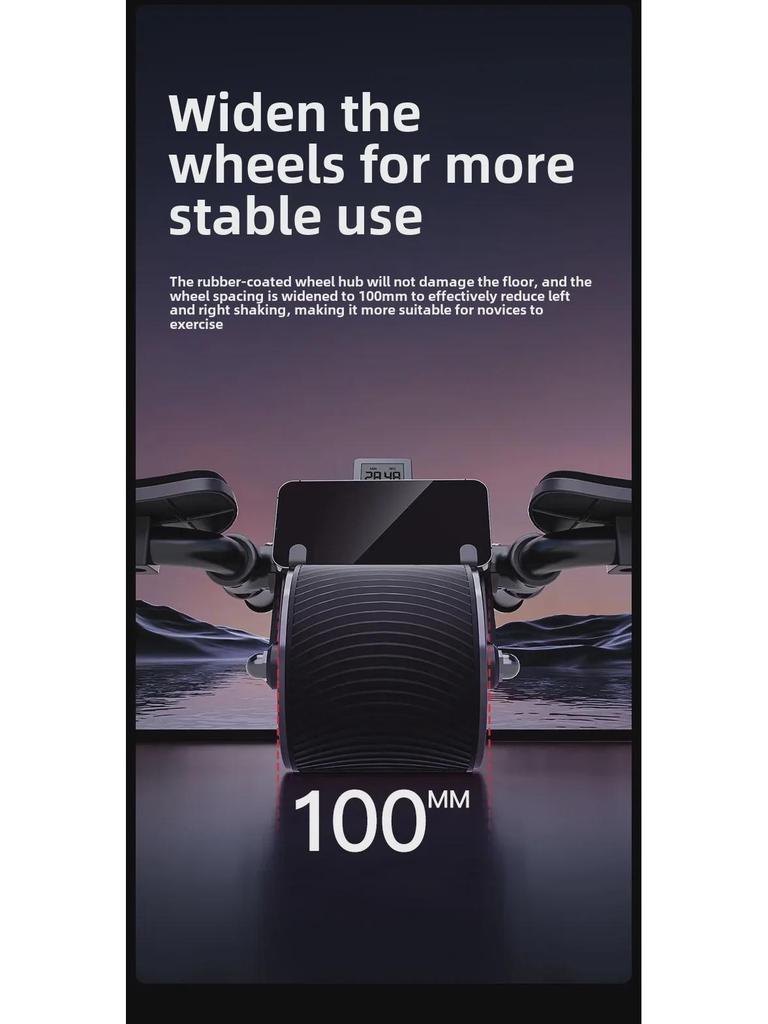 Автоматическое колесо для пресса Rebound - поддержка локтей для укрепления корпуса и сжигания жира