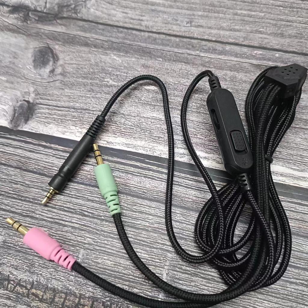 Нейлоновый плетеный кабель UNP для ПК для наушников Sennheiser GSP350/500/600/670G4MEONE, шнур, лучшие звуковые диапазоны, удобный для пользователя