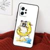 Милый Чехол с Собакой Мопс Для Xiaomi Redmi Note 13 10 11 12 14 15 Pro Plus Чехол Для Redmi 15 15C 14C 10C 12C 13C