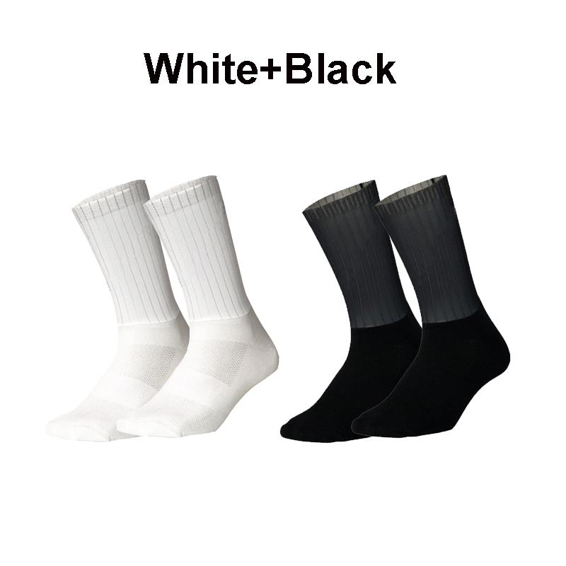 Велоноски Аэро Противоскользящие Силиконовые Спортивные Велосипедные Носки Мужские Дышащая Сетка Беговые Гоночные Велосипедные Носки МТБ Calcetines Ciclismo