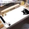 HYBXAXC Office Game Cute cat Mouse Pad Large Square Computer Table Mats Rubber Anti-slip Mousepads Small Decor Desk Pads playmat