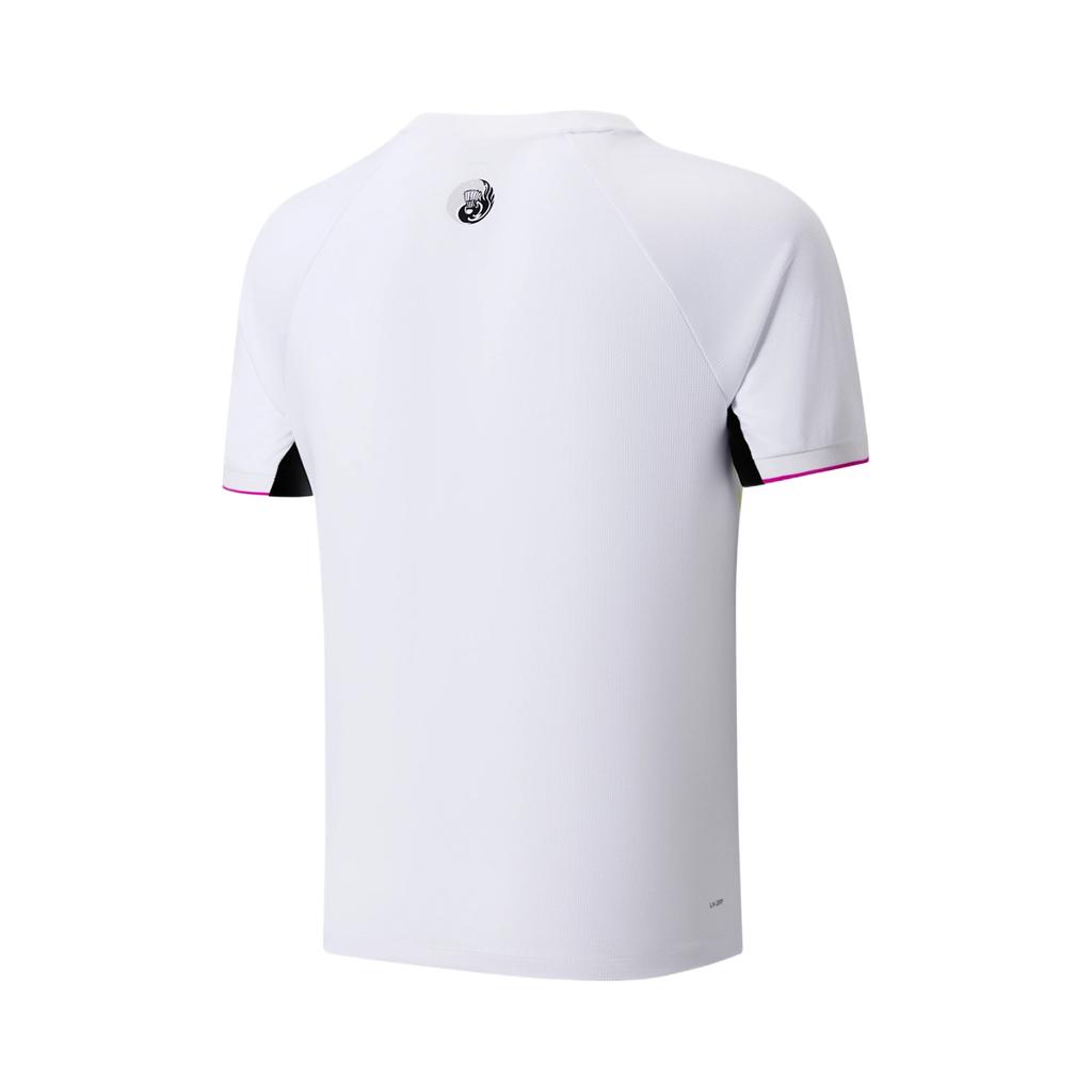 Men's Li-Ning Badminton Collection Badminton Jerseys Unisex White Crew Neck