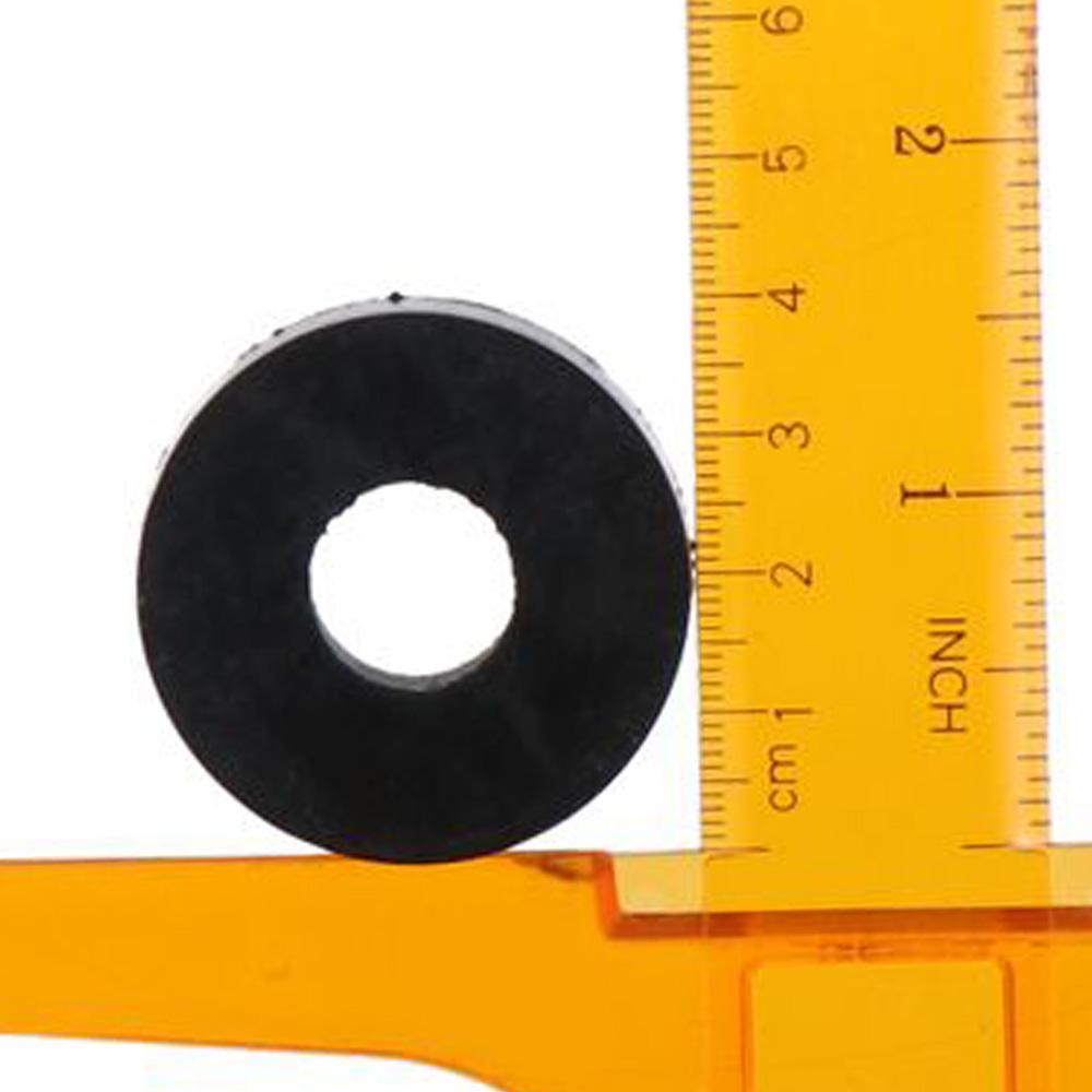 8pcs Black Isolation Pads Rubber Spacers Washers Sturdy Round Washers  Home