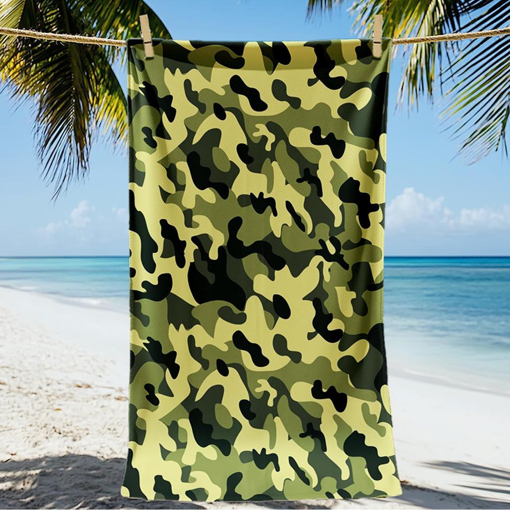 Ultra Absorbent, Quick Drying, Lightweight and Super Soft Extra Large Sand Free Beach Towels, Ideal Vacation Gift for Kids Men