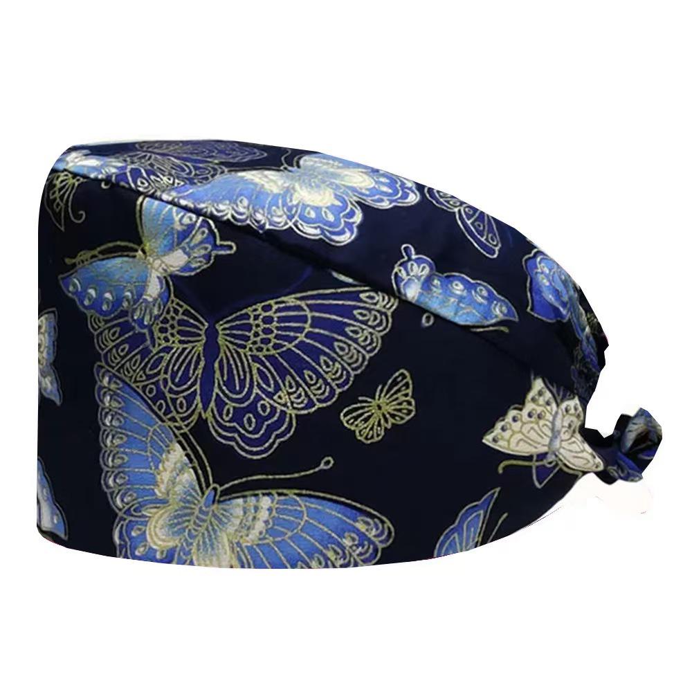 Cartoon Print Spa & Nurse Surgical Cap