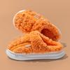 Mao Mao Slippers Autumn and Winter Indoor Home Furnishing Fleece Non-slip Plush Drag Couple Thick-soled Warm Cotton Slippers