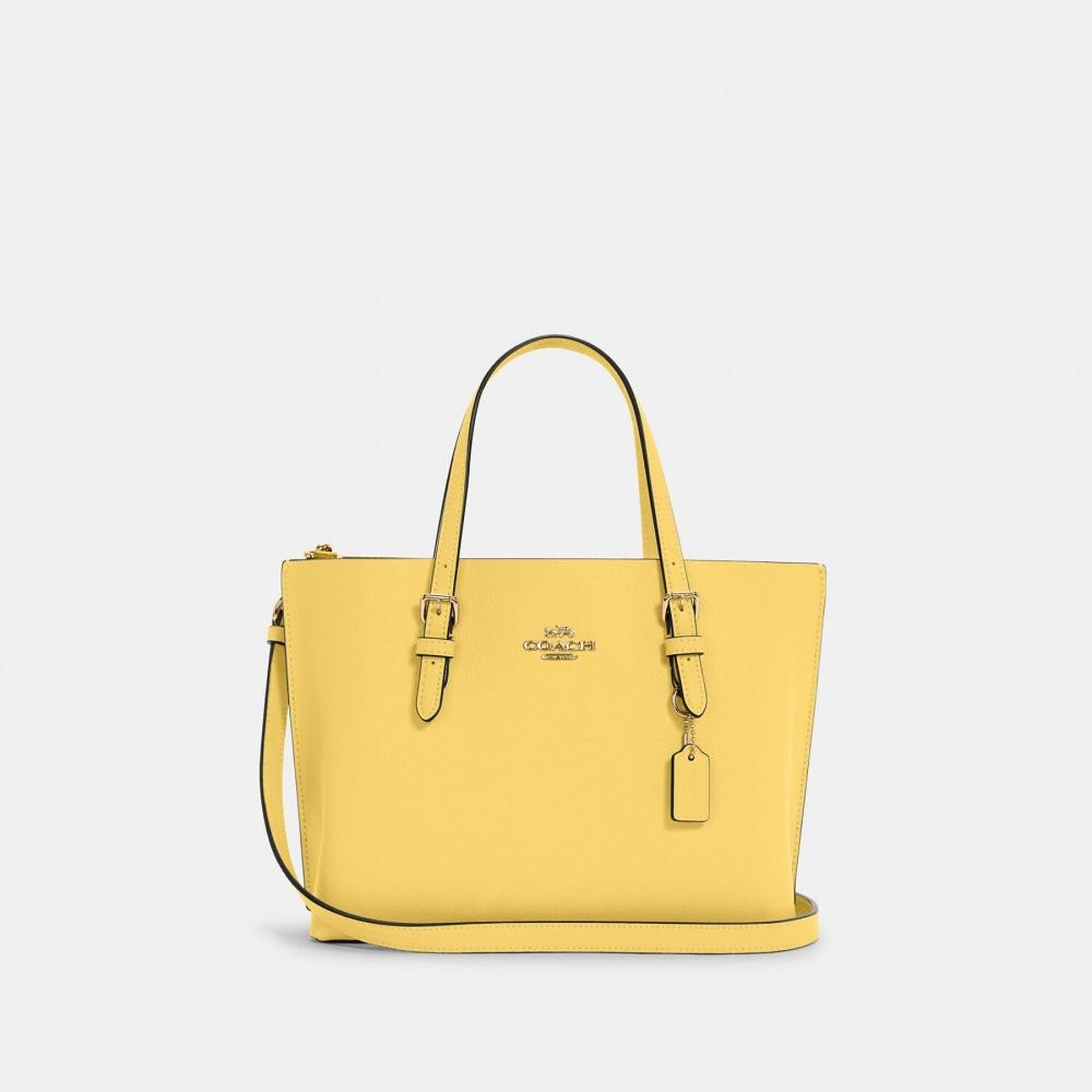 Coach Сумка-седло Mollie Tote 25 Gold Chalk Light