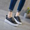 New Spring and Autumn Velcro Little White Shoes Korean Version Casual and Comfortable Inner Heightening Platform Women's Shoes