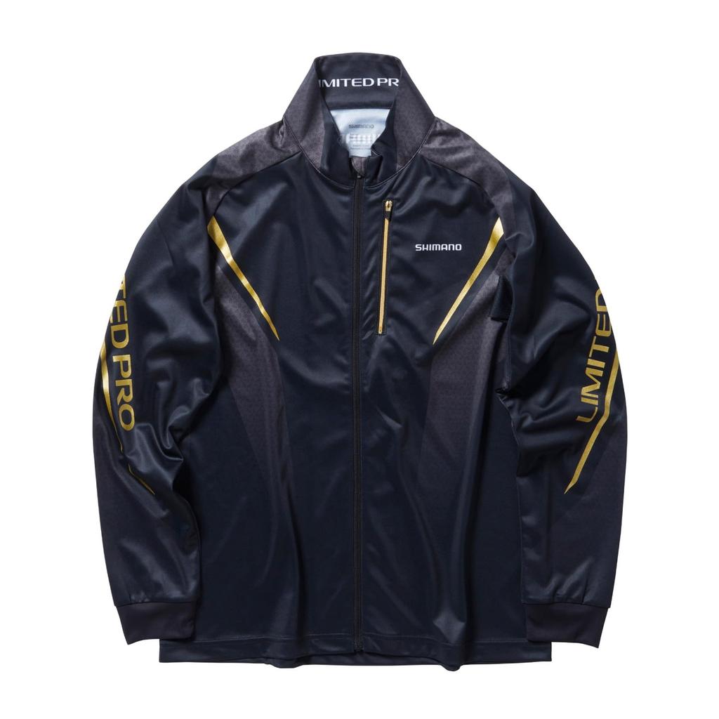 Limited Pro Full Zip Shirt Limited Black S [Shimano] SH-107X