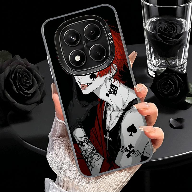 Devil Bad Boy Anime Style Soft Phone Case for Xiaomi Redmi Note 13 14 15 Pro Plus 12S 12 11S 11 11T 10S 10 Shockproof Cover Back