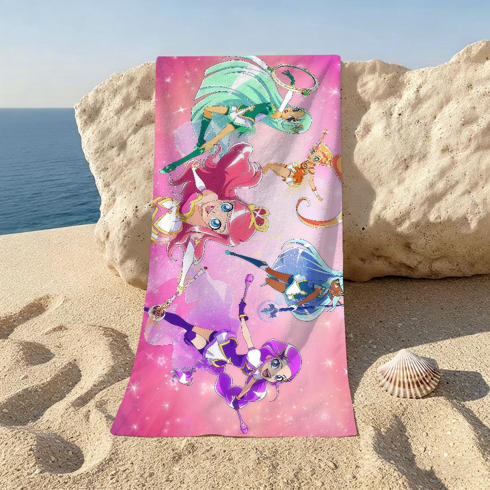 Мультяшное Модное Пляжное Полотенце L-loliRock Для Пляжей, Йога-студий, Спортзалов, Горячих Источников, Бассейнов И Пикников