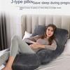 Pregnancy Pillow Sleeping Support Pillow For Pregnant Women J Shape Maternity Pillows Full Body Giant Maternity Pillow Waist Support