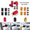 Generic 5Set of Pack Car Tire Air Valve Stem Tire Dust Cap Replacement Removable
