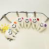 Creative Smile Face Resin Keychain - Personalized Gift Bag Charm & Activity Freebie