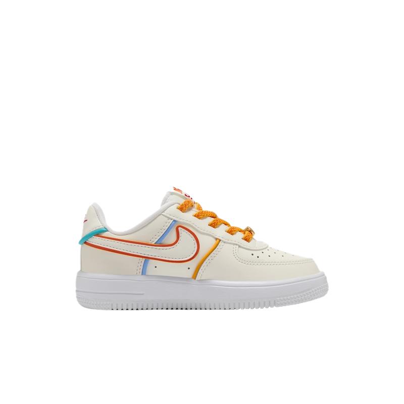 Nike Force 1 Low LV8 EasyOn PS Year of the Snake Детские кроссовки Кремовый Парус Белый HV6004-111