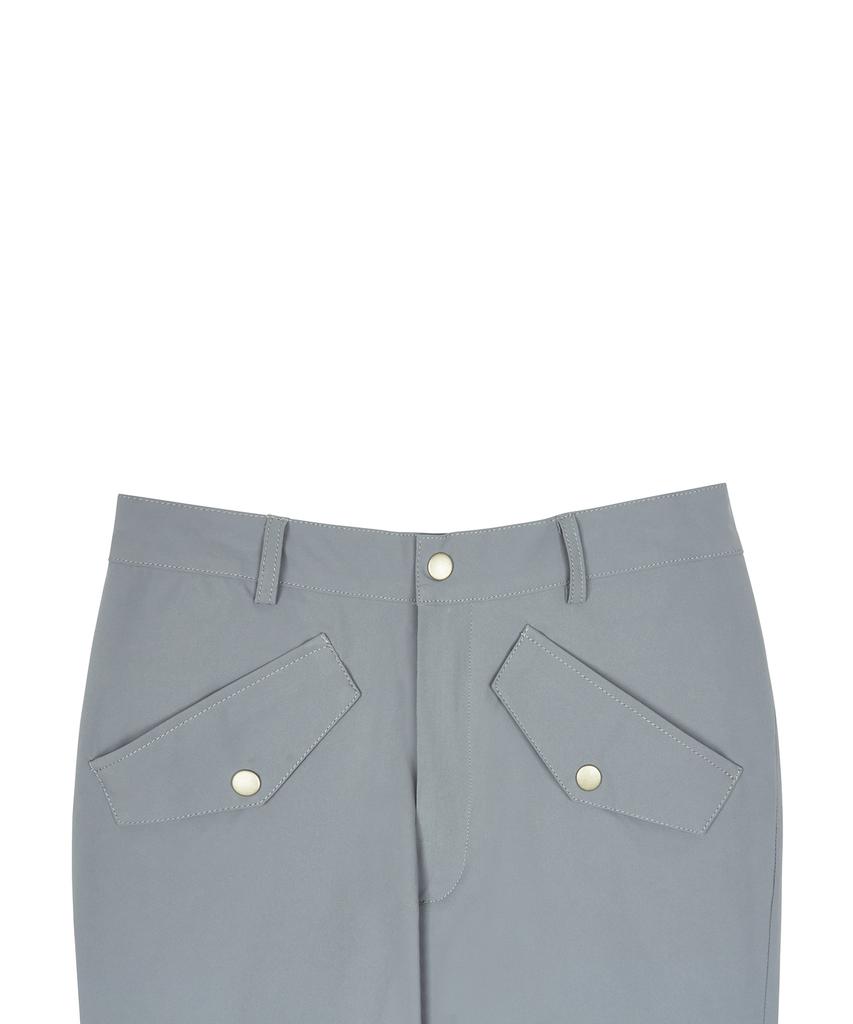 LUVISTRUE Am Nylon Tuck Bootscut Pants(Gray)