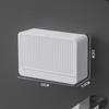 Wall Mounted Soap Box with Lid Soap Draining Rack Detachable Bathroom Storage Box  Home