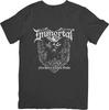 Immortal Music Футболка унисекс из качественного хлопка черного цвета для мужчин и женщин