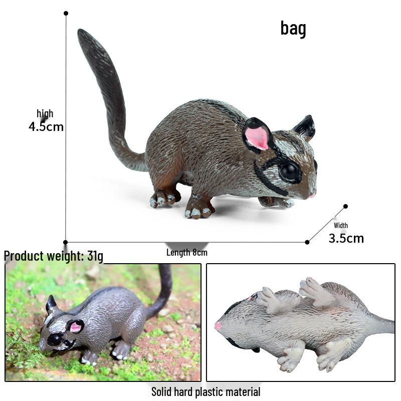 Children's Cognitive Rodent Simulation Toy: Chipmunk, Marmot, Squirrel, Guinea Pig Models